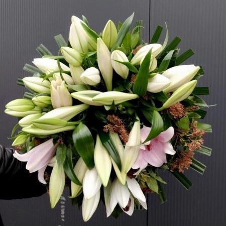 votre artisan fleuriste vous propose le bouquet : Bouquet délicatesse