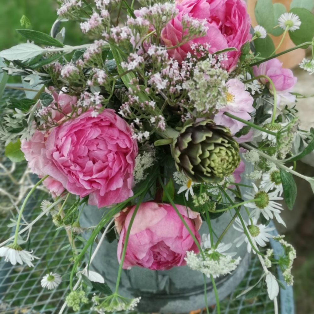 Bouquet Fête des Mamans, par Claudie, fleuriste à Beautiran