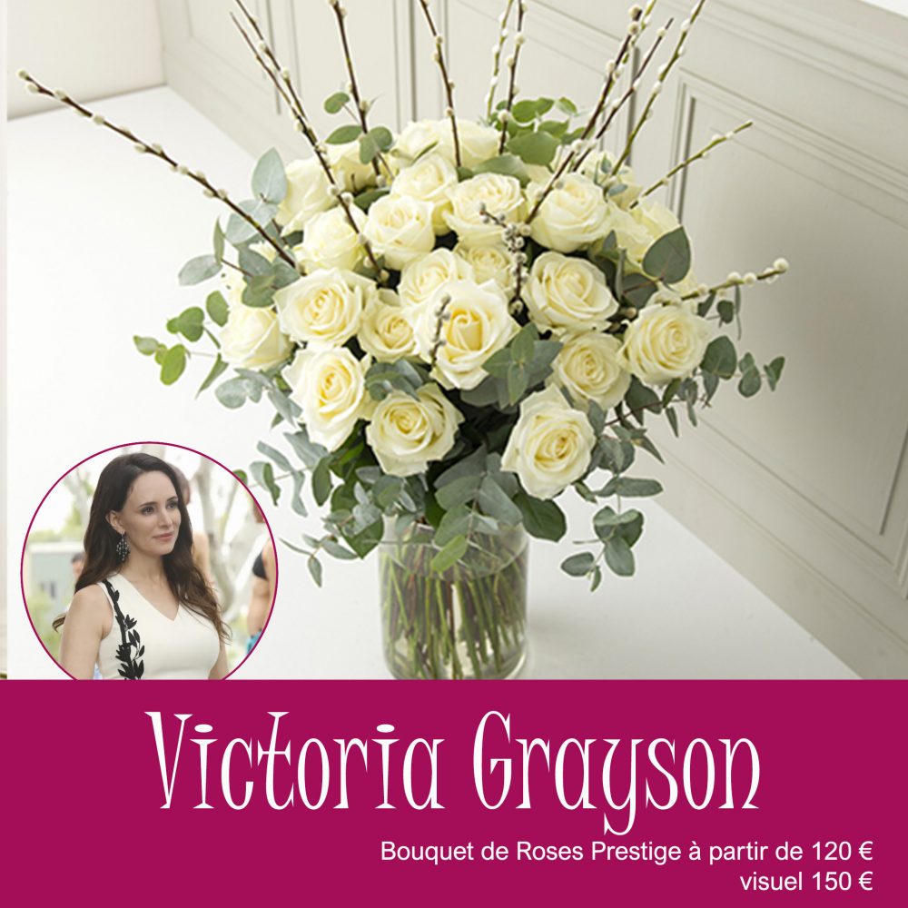 VICTORIA GRAYSON - BOUQUETS PRESTIGE DE Roses, par Gypsophile, fleuriste à Aubagne