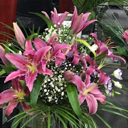 votre artisan fleuriste vous propose le bouquet : Bouquet exotique