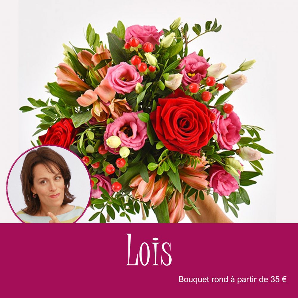 LOIS - BOUQUET ROND PREMIER PRIX, par Gypsophile, fleuriste à Aubagne