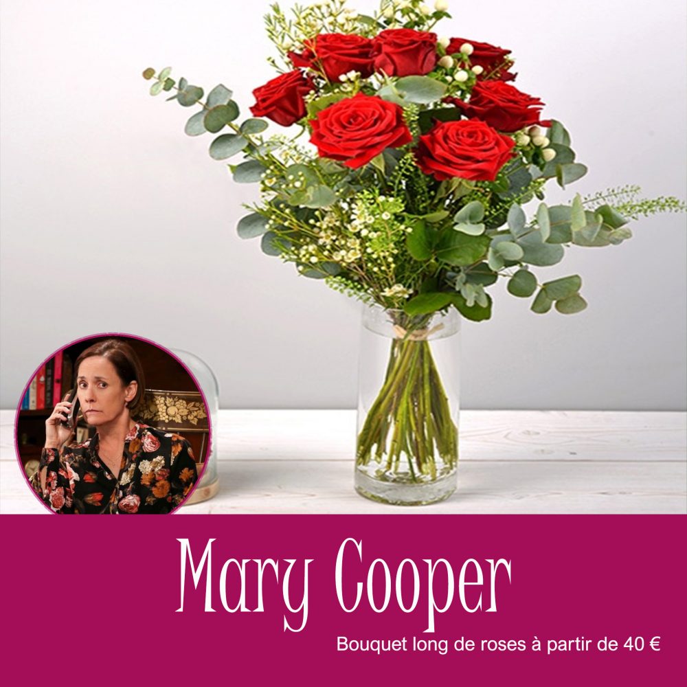 MARY COOPER - BOUQUETS DE Roses, par Gypsophile, fleuriste à Aubagne