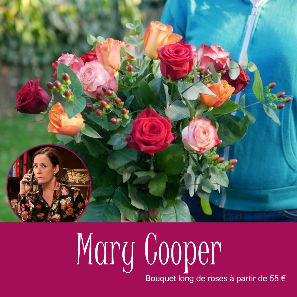 MARY COOPER - BOUQUETS DE Roses, par Gypsophile, fleuriste à Aubagne