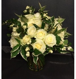 votre artisan fleuriste vous propose le bouquet : Bouquet Blanche