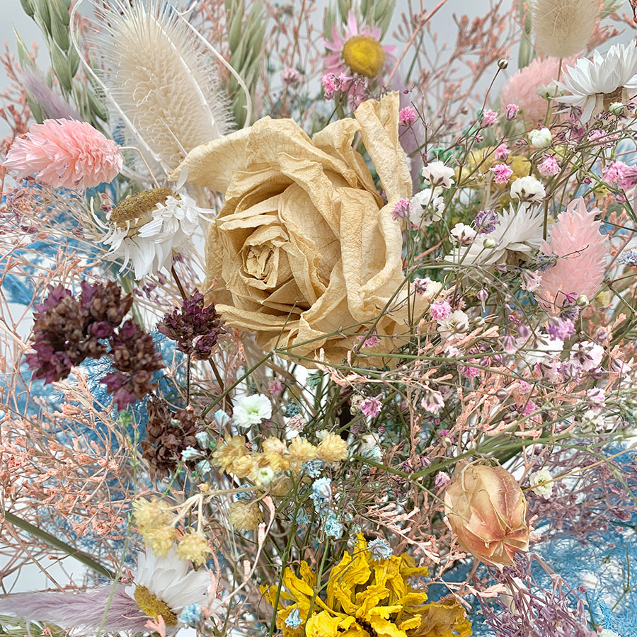 Bouquet de fleurs séchées Post Office LOE