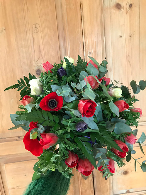 Bouquet de Saison Fleurs de France - Moyen, par Mlle Colibri, fleuriste à Hyères