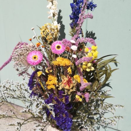 votre artisan fleuriste vous propose le bouquet : Fleurs séchées - Le pimpant