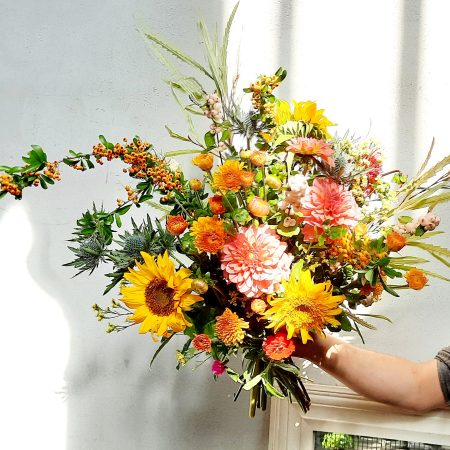 votre artisan fleuriste vous propose le bouquet : L'Automne