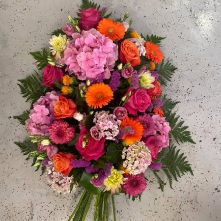 votre artisan fleuriste vous propose le bouquet : Gerbe Deuil