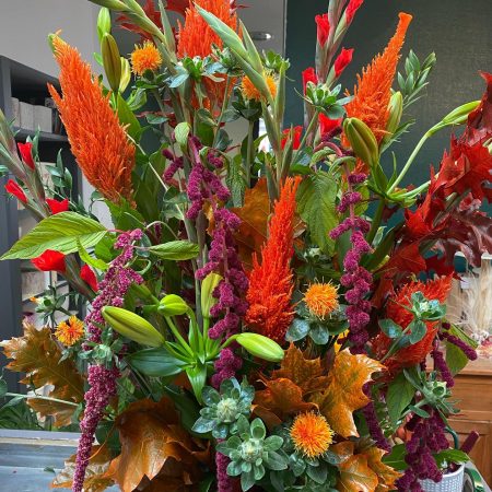 votre artisan fleuriste vous propose le bouquet : Bouquet Automne