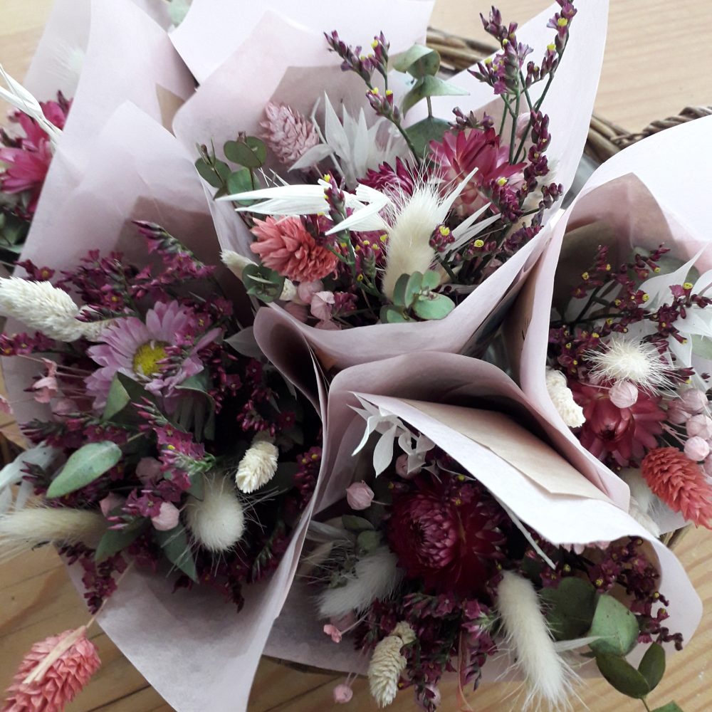 Le Bouquet de fleurs séchées, par La Linotte Artisan Fleuriste, fleuriste à Kaysersberg