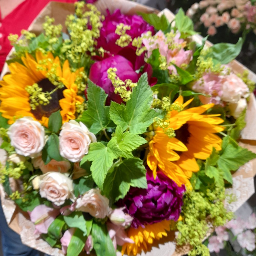 Bouquet Fête des Mères, par Canopée, fleuriste à Bourgueil