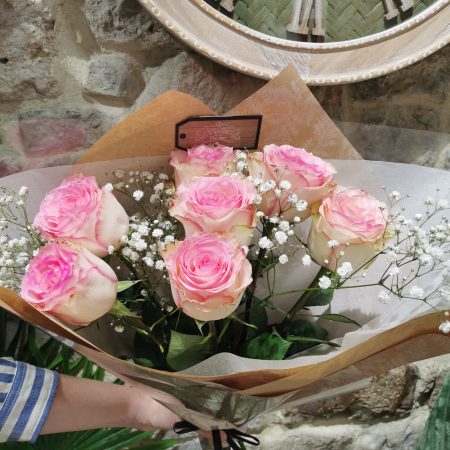 votre artisan fleuriste vous propose le bouquet : Bouquet de roses Espérance
