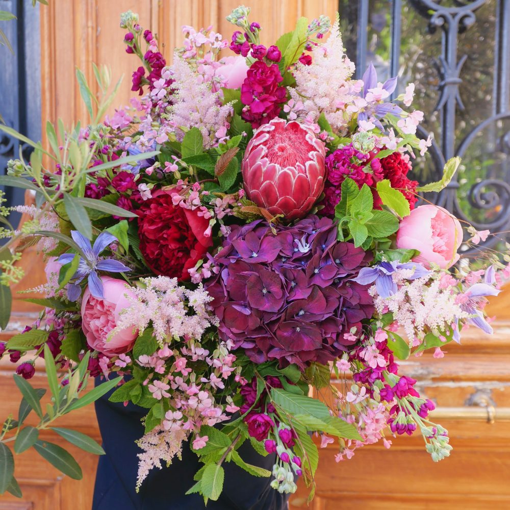 Bouquet L'Audacieux, par Tiffany Levain, fleuriste à Paris