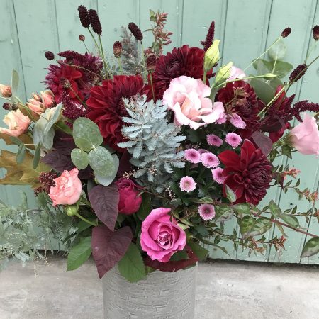 votre artisan fleuriste vous propose le bouquet : Bouquet champêtre coloré