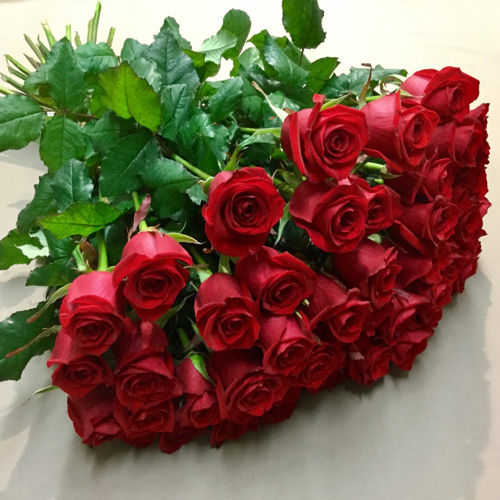 Prix D Une Rose à L unité Fleuriste Bouquet de roses à l'unité | Livraison à Strasbourg | Tropix Hautepierre