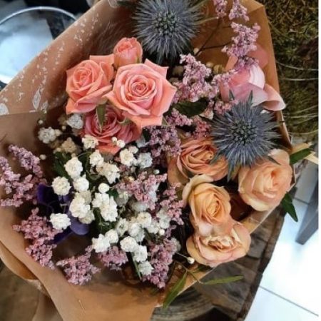 votre artisan fleuriste vous propose le bouquet : Bouquet du fleuriste