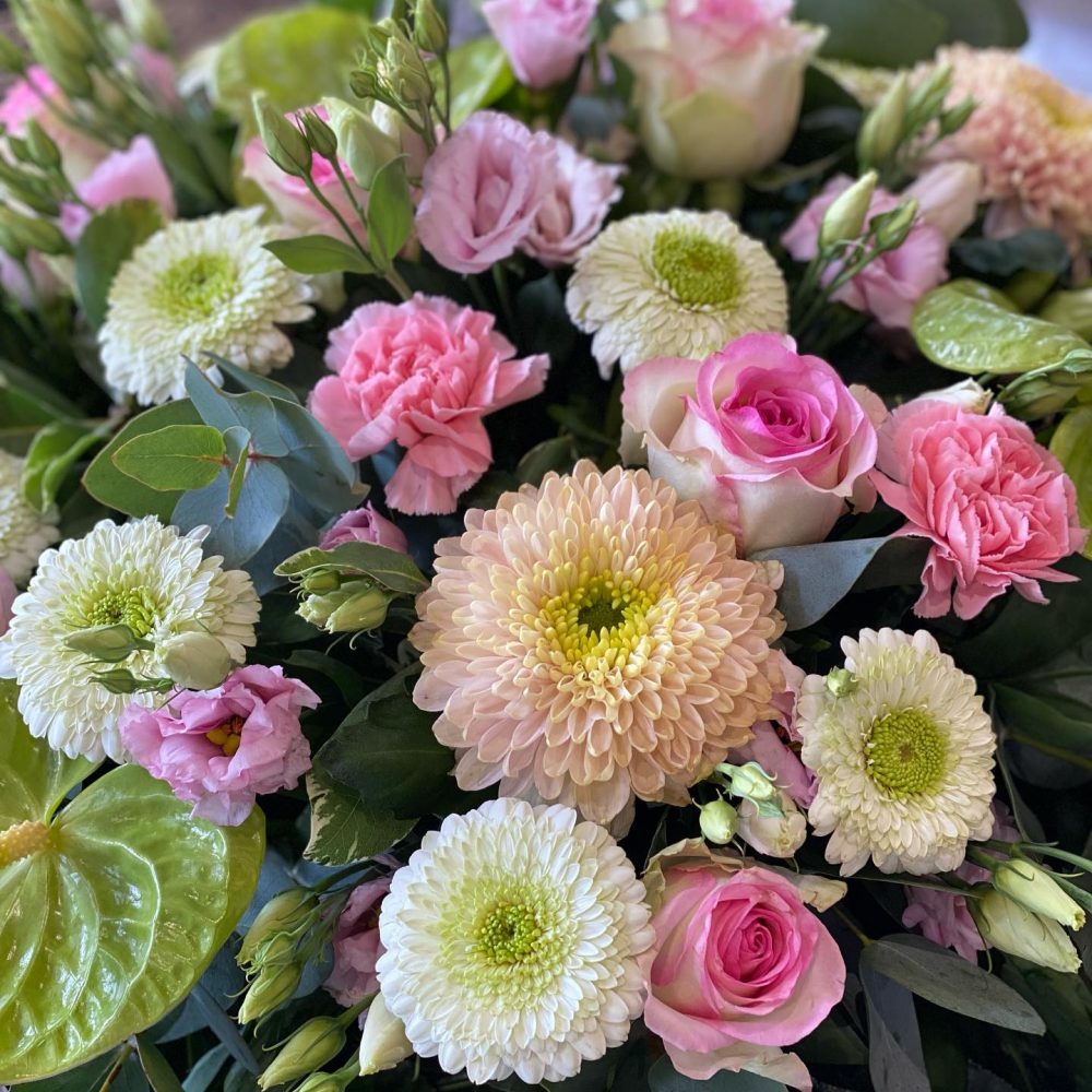Bouquet du fleuriste pastel