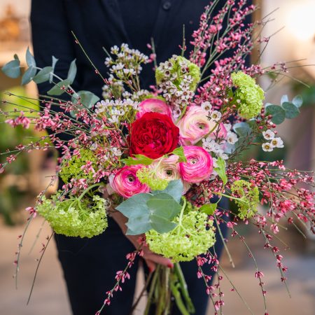 votre artisan fleuriste vous propose le bouquet : Bouquet Rose