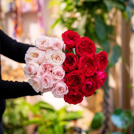 votre artisan fleuriste vous propose le bouquet : Rose Austin Rose