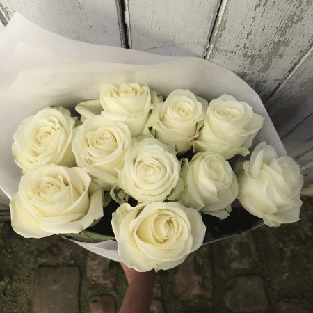 votre artisan fleuriste vous propose le bouquet : Bouquet de Roses avalanche à l'unité