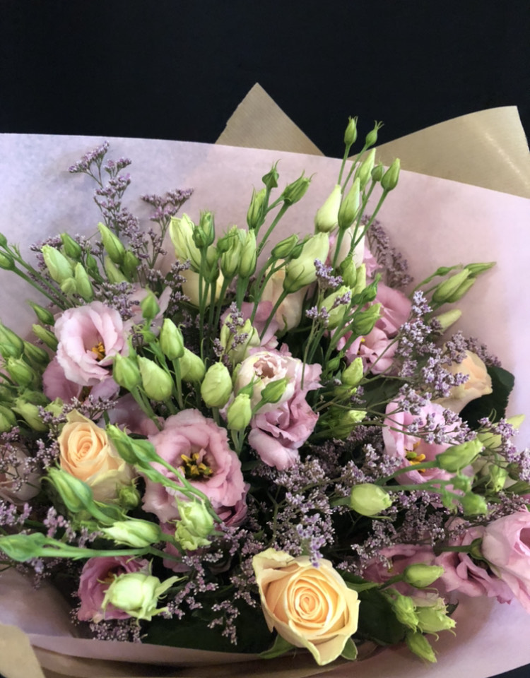 Bouquet Rose de Echoppe Végétale, par Échoppe végétale, fleuriste à Messein