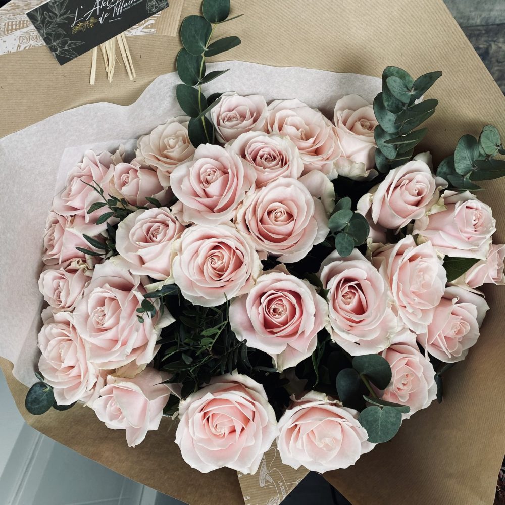 Roses de L' Atelier De Tiffaine, par L'Atelier de Tiffaine, fleuriste à Ouistreham