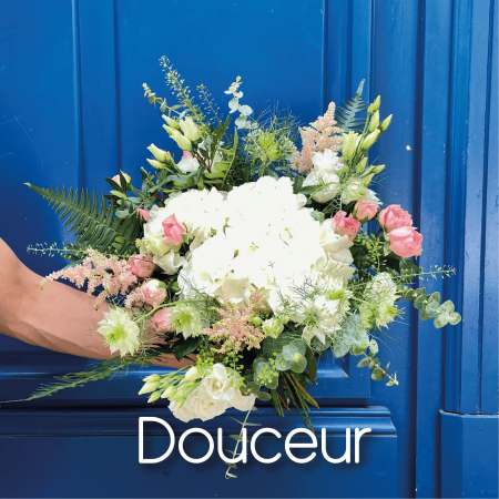 Bouquet "DOUCEUR", par Amour de fleurs Bordeaux, fleuriste à Bordeaux
