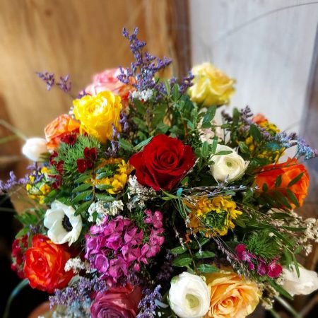votre artisan fleuriste vous propose le bouquet : Bouquet Julie