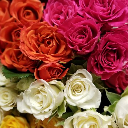 votre artisan fleuriste vous propose le bouquet : Roses passion
