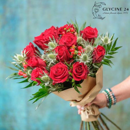 votre artisan fleuriste vous propose le bouquet : Amour, toujours