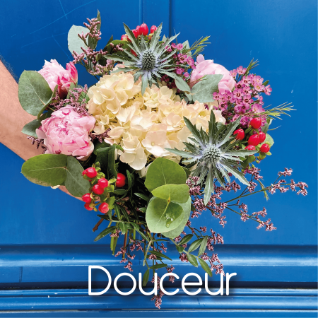 votre artisan fleuriste vous propose le bouquet : Bouquet "DOUCEUR"