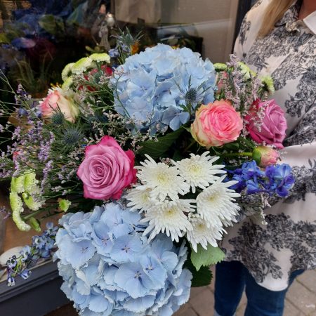 votre artisan fleuriste vous propose le bouquet : Bouquet Pimprenelle