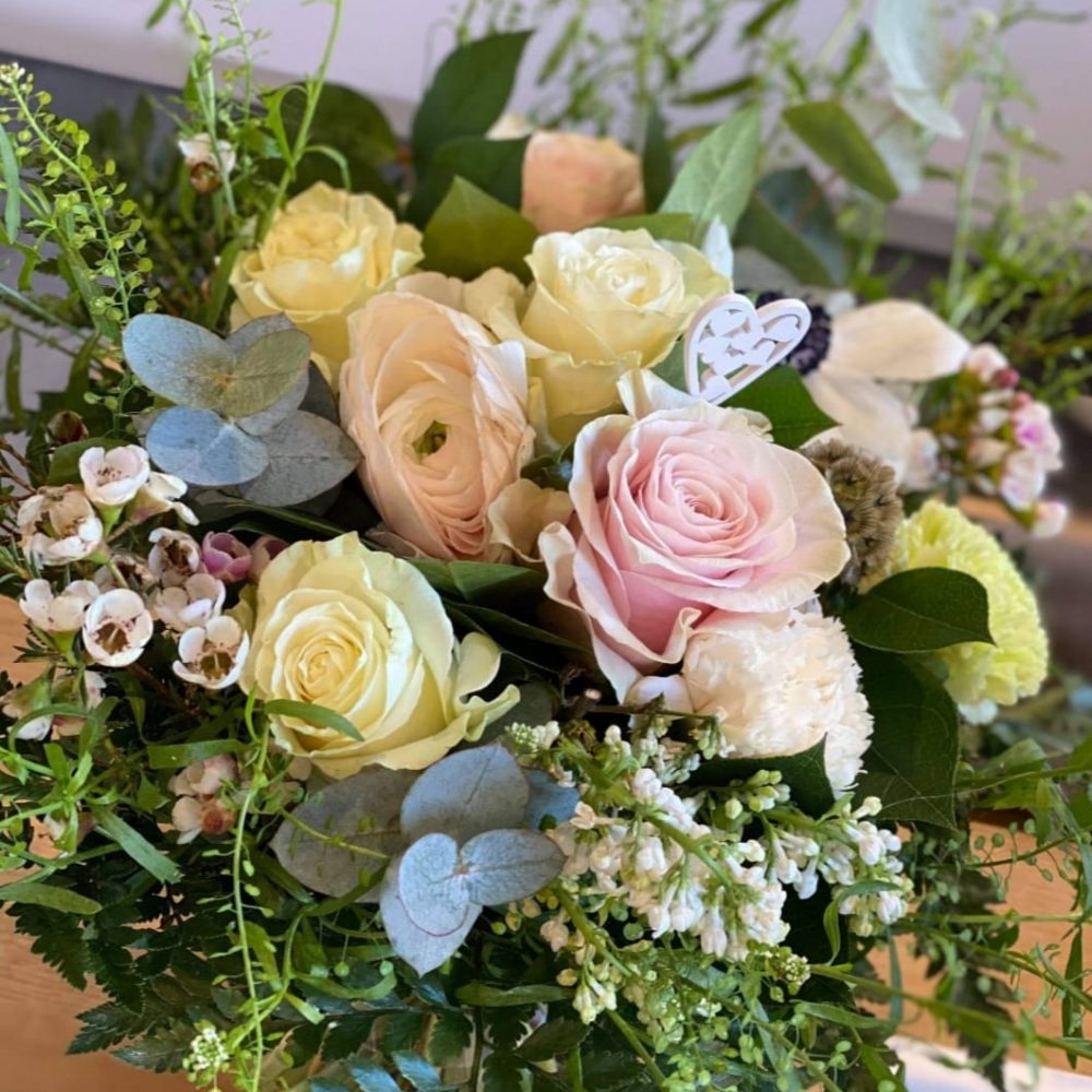 Bouquet Remerciements, par L'Écume des Roses, fleuriste à Albi