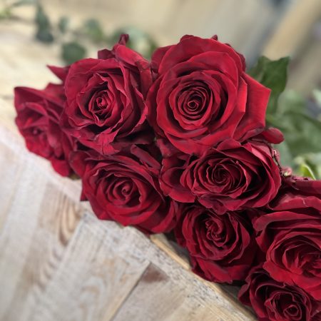 Roses équateur, par Aux bouquets d'Amandine, fleuriste à Lyon
