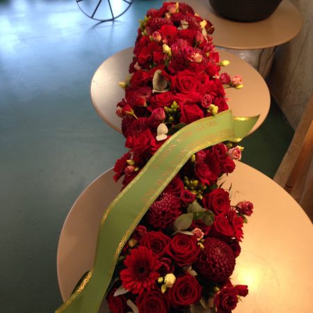 Dessus de cercueil, par La fleuriste, fleuriste à Bordeaux