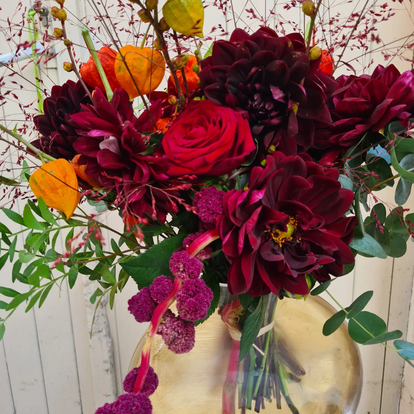Bouquet d&rsquo;automne, par Acanthe, fleuriste à Le Raincy