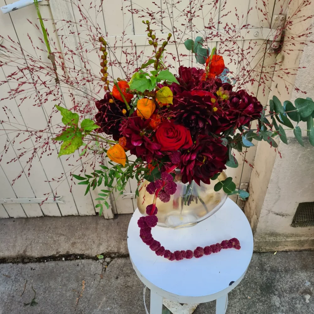 Bouquet d'automne, par Acanthe, fleuriste à Le Raincy