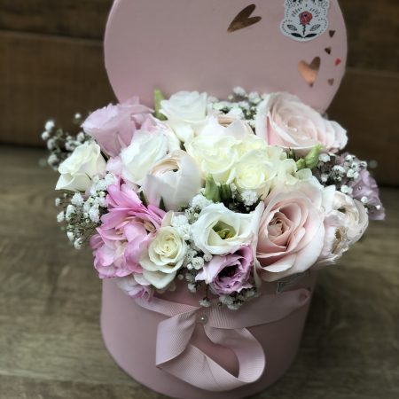 Flowers Box ST Valentin, par Langage Des Fleurs, fleuriste à Bastia
