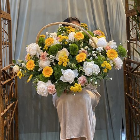 Deuil Panier, par Gol, fleuriste à Courbevoie