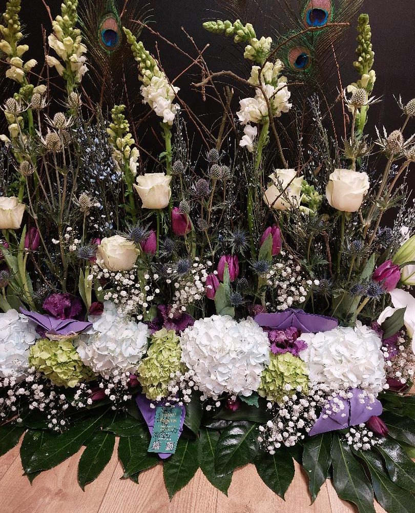 Devant de Tombe, par Instant végétal, fleuriste à Saint-Malo