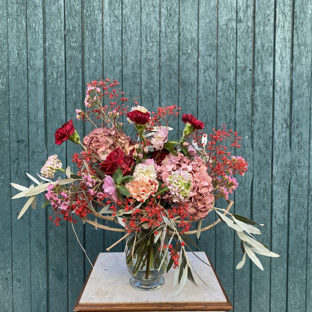 Bouquet Passion, par Le Dahlia by Estelle, fleuriste à Bordeaux