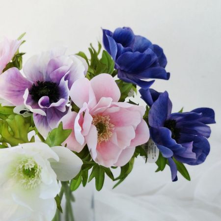 Petites Pepites De Saison! produit local ! :,Bouquet d'anemones, par Magnolia Fleuriste, fleuriste à Antibes