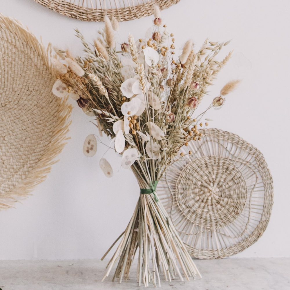 Bouquet de fleurs séchées, par Ambelle Déco Fleuriste, fleuriste à Marseille
