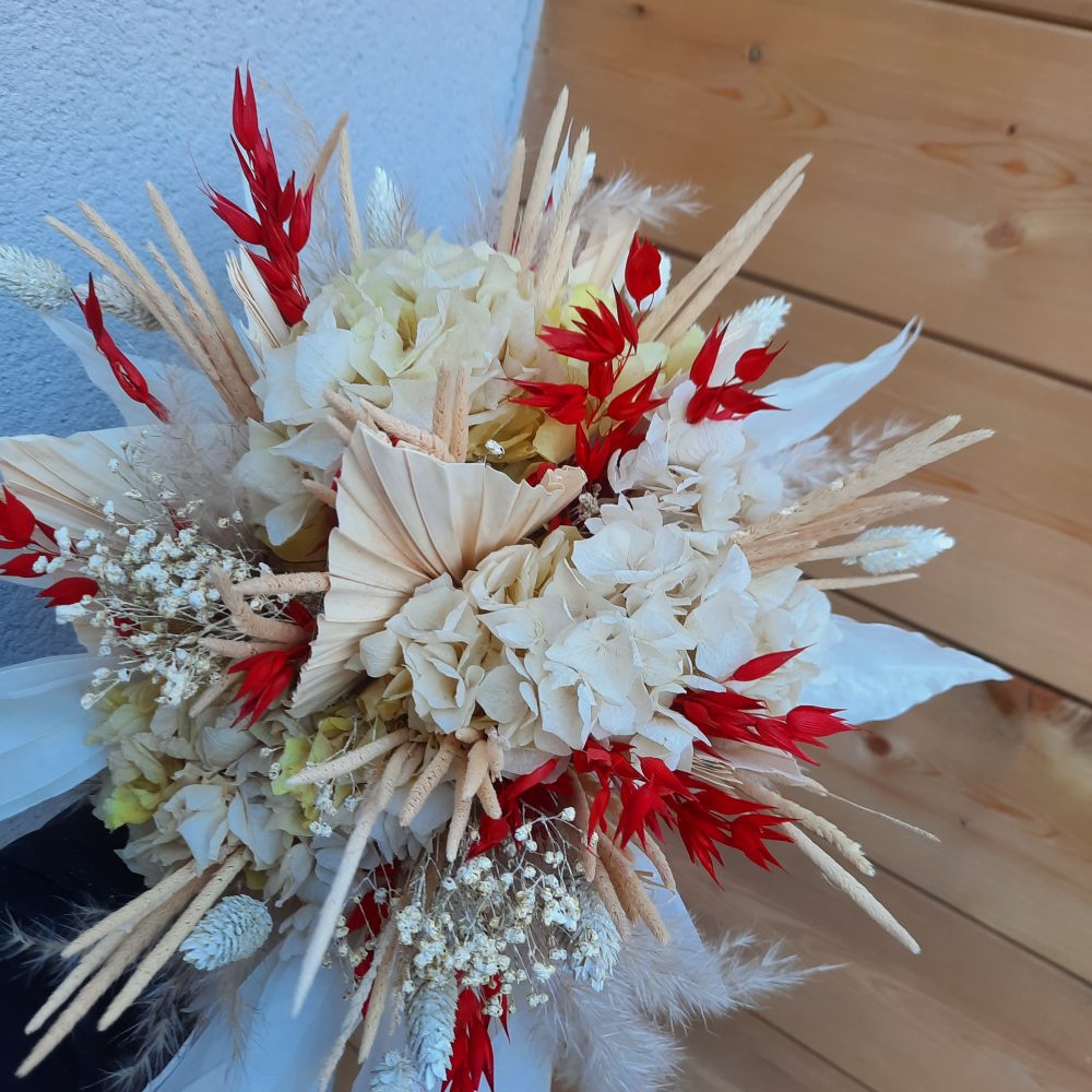Bouquet de Fleurs Séchées, par Fleurs des îles, fleuriste à Opoul-Périllos