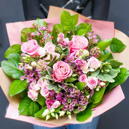 Le bouquet de Florea rose, par Florea, fleuriste à Limoges
