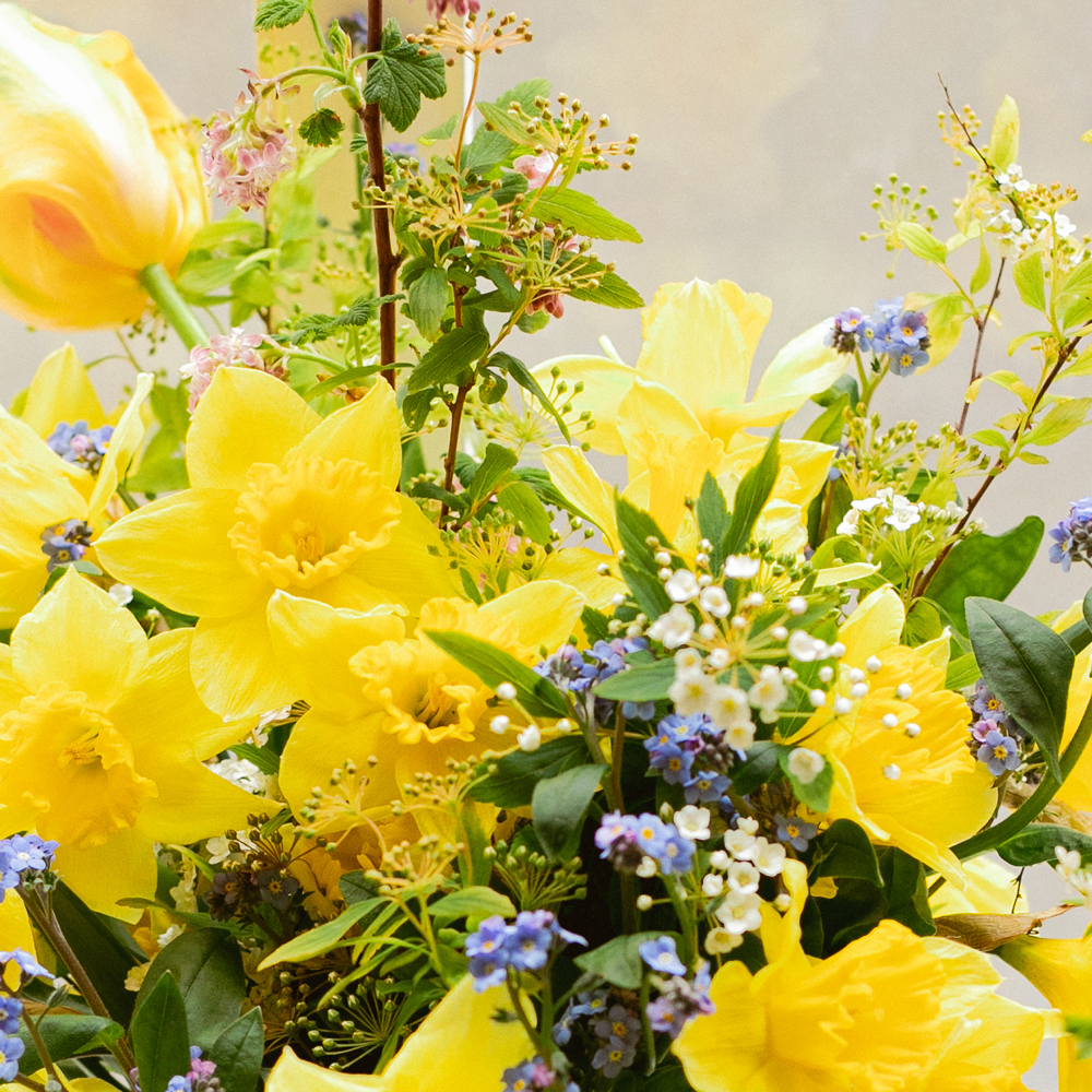 Bouquet Naissance, par Art et Nature, fleuriste à Rouillé