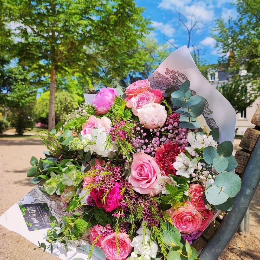 Bouquet Anniversaire, par L'ART Ô ZOIR, fleuriste à Tours