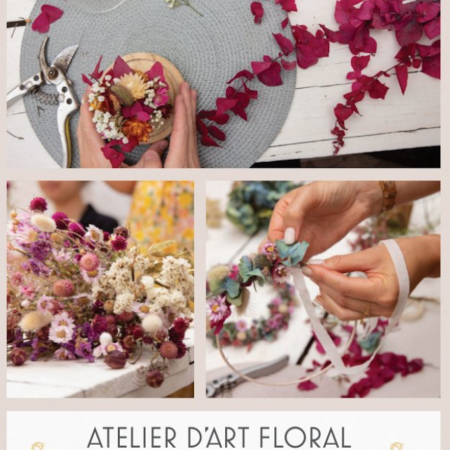 Bon pour un atelier d'art floral, par Rose Et Chardon, fleuriste à Meudon