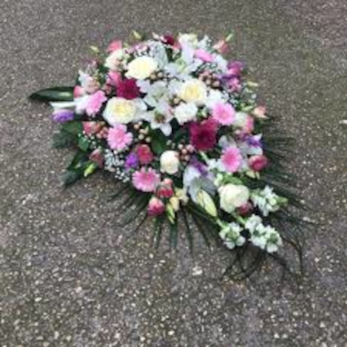 Gerbe piquée, par Vert Tige Luçon, fleuriste à Luçon